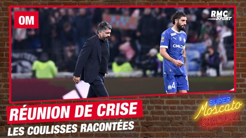 OM : Gattuso et Longoria ont secoué les joueurs dans une réunion de crise (info RMC Sport)
