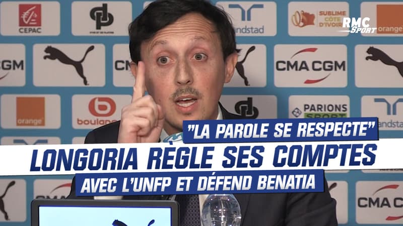 OM : “La parole se respecte !”, Longoria règle ses comptes avec l’UNFP et défend Benatia