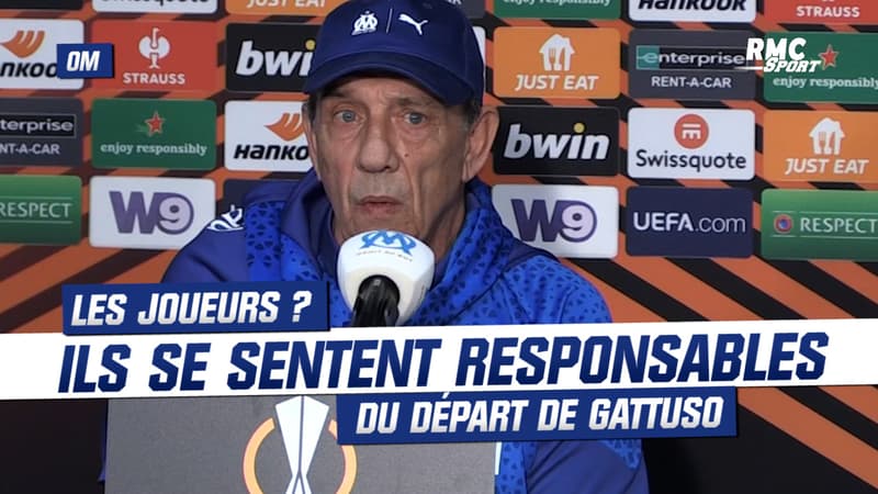 OM : “Les joueurs aimaient Gattuso, ils se sentent responsables” résume Gasset