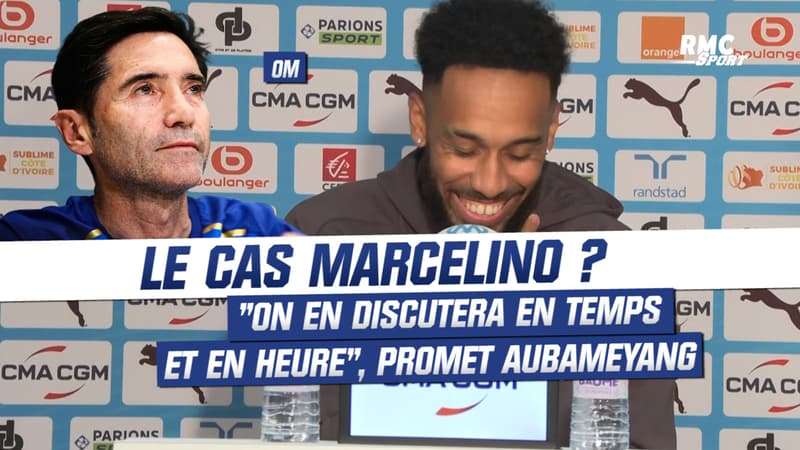 OM – Villarreal : “Marcelino ? On en discutera en temps et en heure”, promet Aubameyang