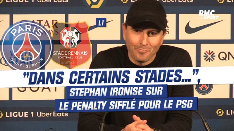 PSG 1-0 Rennes : “Des penalties grandes équipes ou dans certains stades”, ironise Stéphan