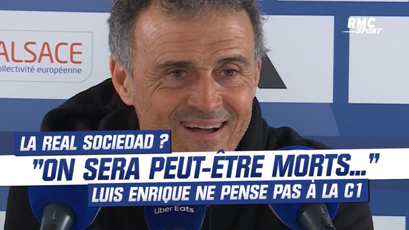PSG-Real Sociedad: “Dans 12 jours nous seront peut-être tous morts”, Luis Enrique ne pense pas à la C1