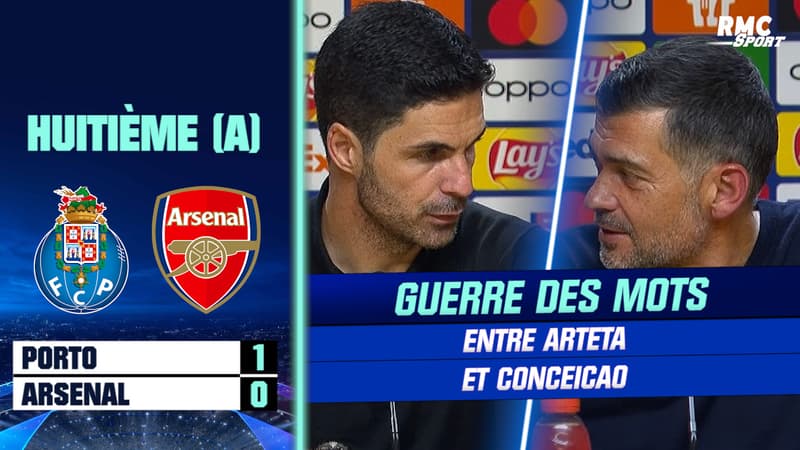 Porto 1-0 Arsenal : Arteta tacle le style des Portugais, Conceicao s’en amuse