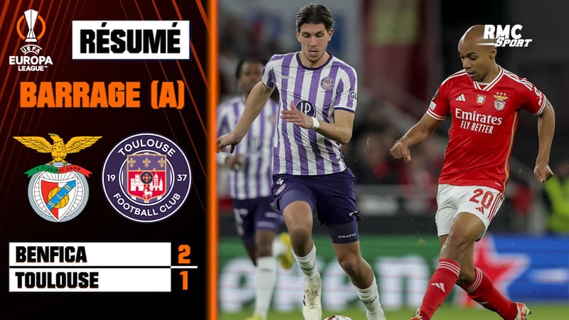 Résumé : Benfica 2-1 Toulouse – Ligue Europa (barrage aller)