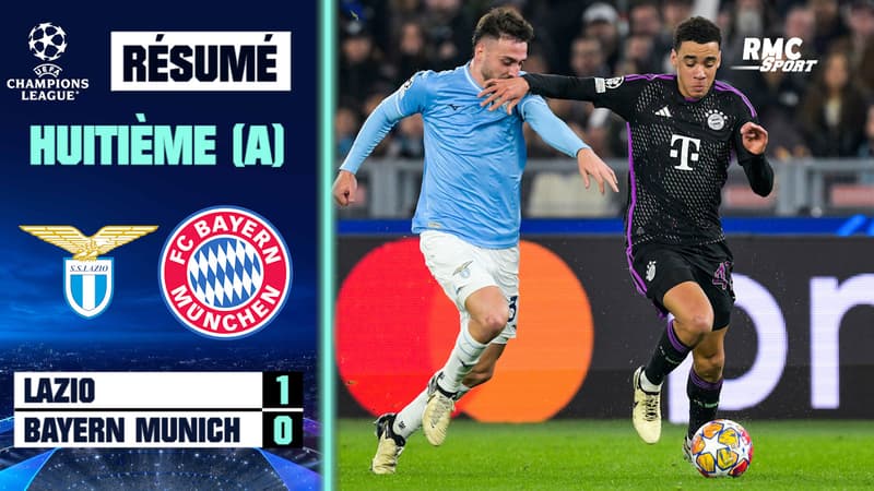 Résumé : Lazio 1-0 Bayern Munich – Ligue des champions (8e de finale aller)