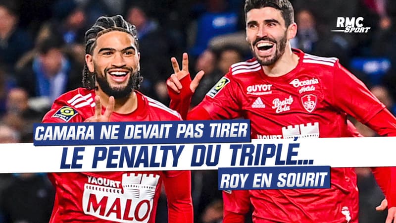 Strasbourg 0-3 Brest : “Valait mieux que tu le mettes…”, Camara ne devait pas tirer le penalty du triplé !