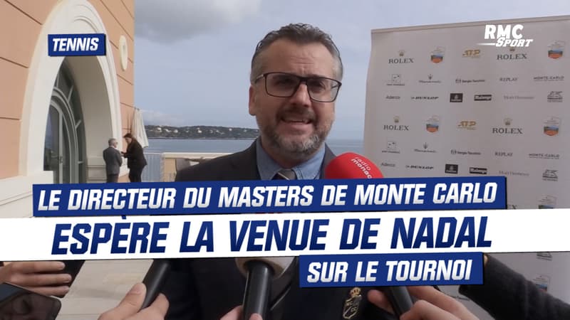 Tennis : “Un tournoi important pour lui”, le directeur du Masters de Monte Carlo espère la venue de Nadal