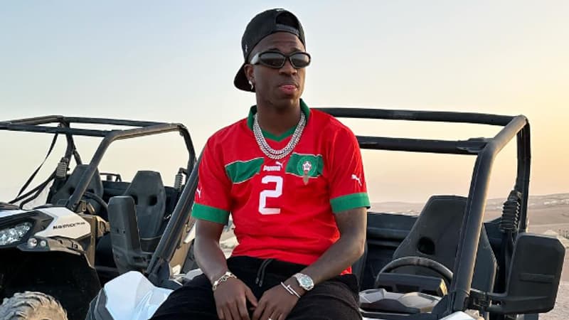 Real Madrid: Vinicius Jr s’affiche avec le maillot… d’Hakimi