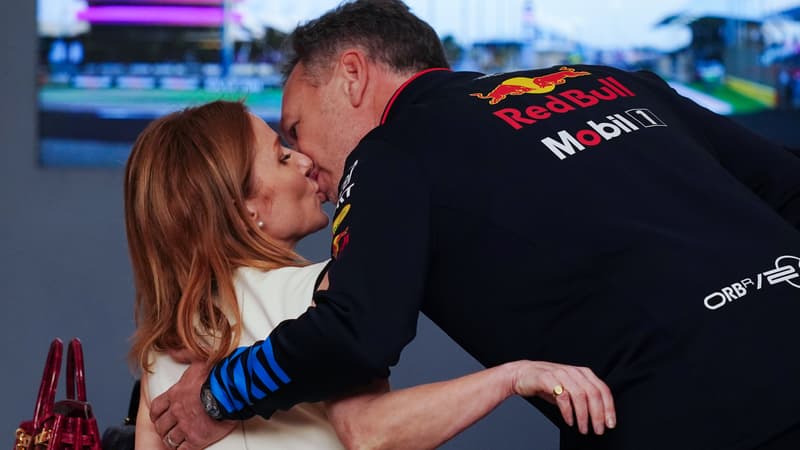 F1: en pleines turbulences, le patron de Red Bull Christian Horner s’affiche main dans la main avec son épouse