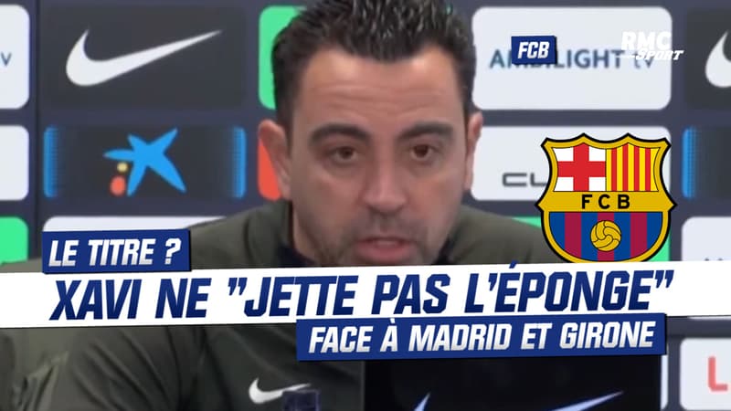 FC Barcelone : Viser le titre ? “Nous ne jetons pas l’éponge”, répond Xavi