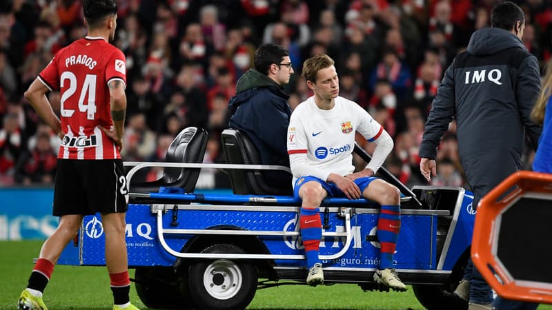 Liga: le Barça perd coup sur coup De Jong et Pedri, effondré au moment de son remplacement