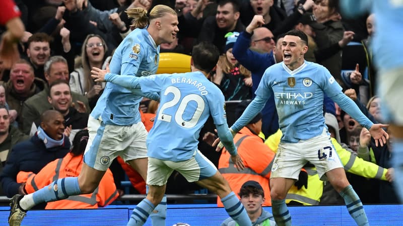 Manchester City-Manchester United: Foden et Haaland renversent les Red Devils avant le choc au sommet à Liverpool