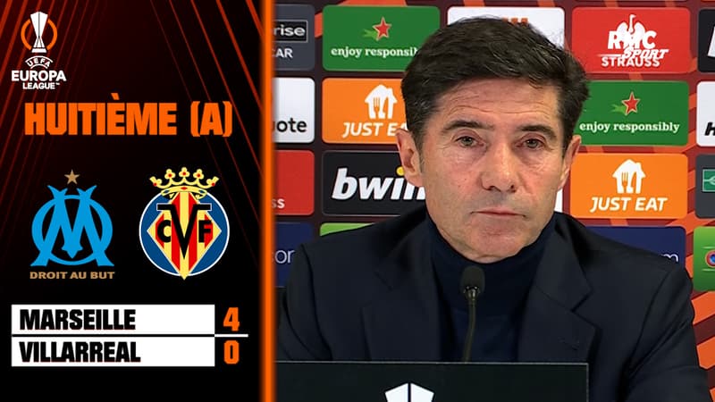 Marseille 4-0 Villarreal : Marcelino évite “les excuses”, malgré la lourde défaite