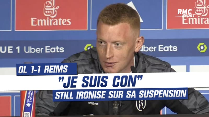 OL 1-1 REIMS : “Plus jamais” ironise Still après sa suspension du soir