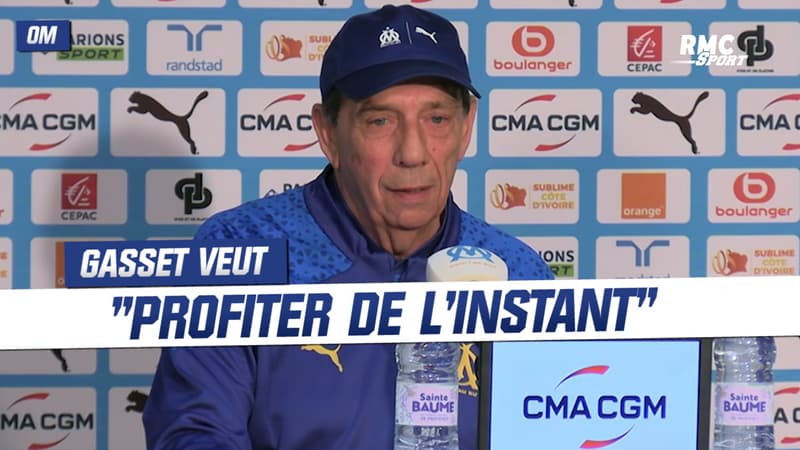 OM : une prolongation ? Gasset veut “profiter de l’instant”