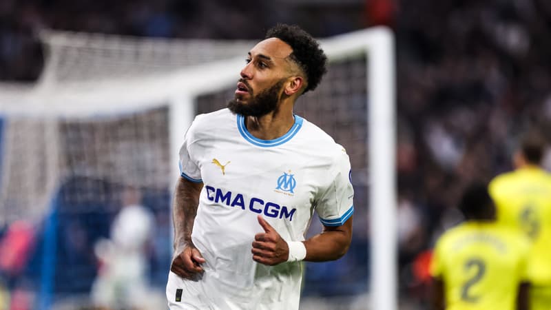 OM-Villarreal: “oui, c’est un lob”, Aubameyang assure que son but magnifique est volontaire