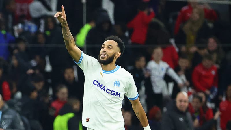 OM-Villarreal: le bijou d’Aubameyang sur un magnifique ballon piqué