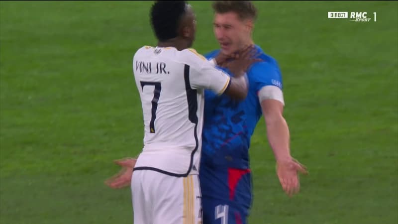 Real Madrid-Leipzig: polémique autour de Vinicius, qui échappe de peu au carton rouge… avant d’ouvrir le score