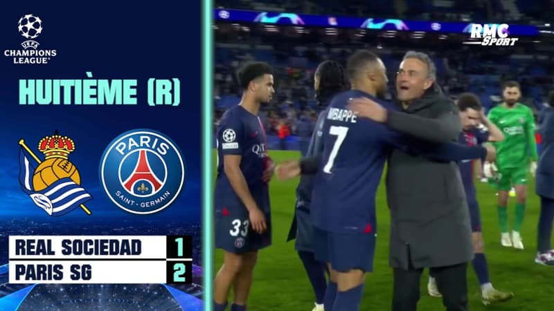 Real Sociedad 1-2 Paris SG : “Mbappé a été exceptionnel” encense Luis Enrique