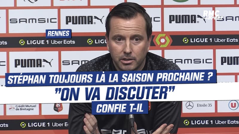 Rennes : Stéphan toujours présent la saison prochaine ? “On va discuter” avoue-t-il