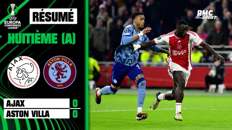 Résumé : Ajax 0-0 Aston Villa – Conference League (8e de finale aller)