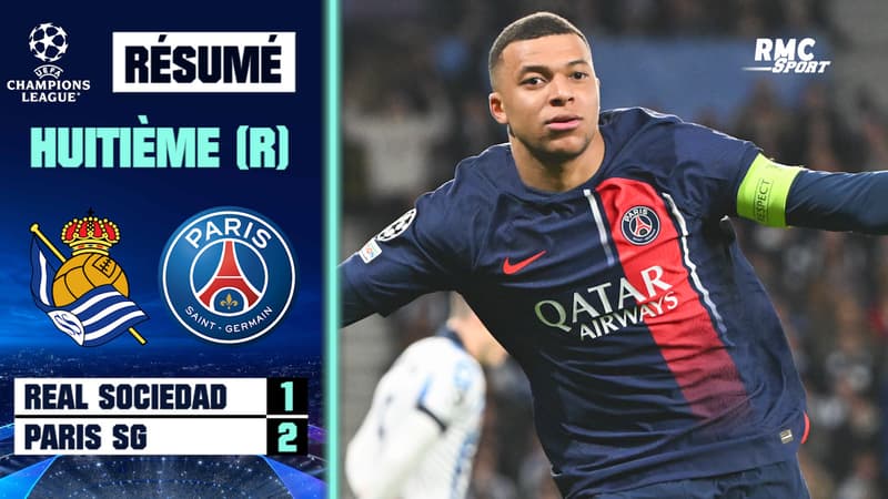 Résumé : Real Sociedad 1-2 Paris SG (Q) – Ligue des champions (8e de finale retour)