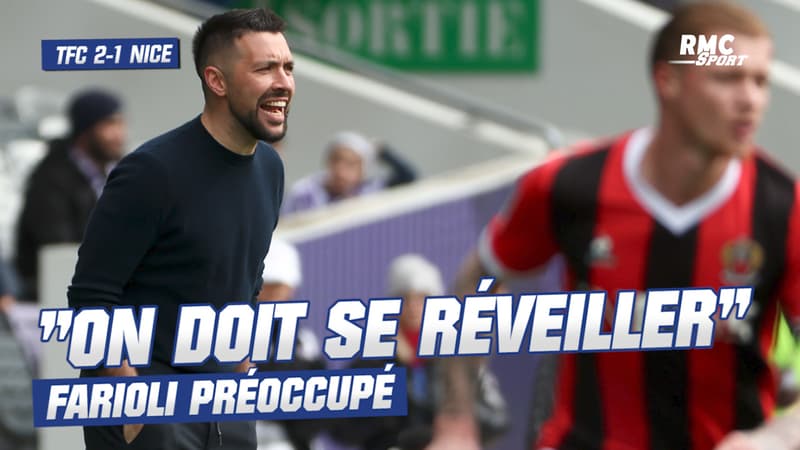 TFC 2-1 Nice: “On doit se réveiller” Farioli conscient de la période difficile