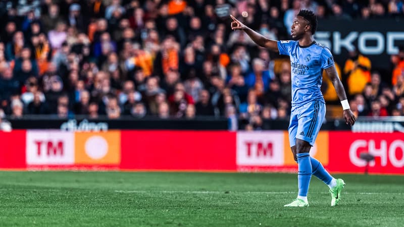 Real Madrid: “Imbécile”, “Piétinez-le”… sept chants insultants recensés contre Vinicius à Valence