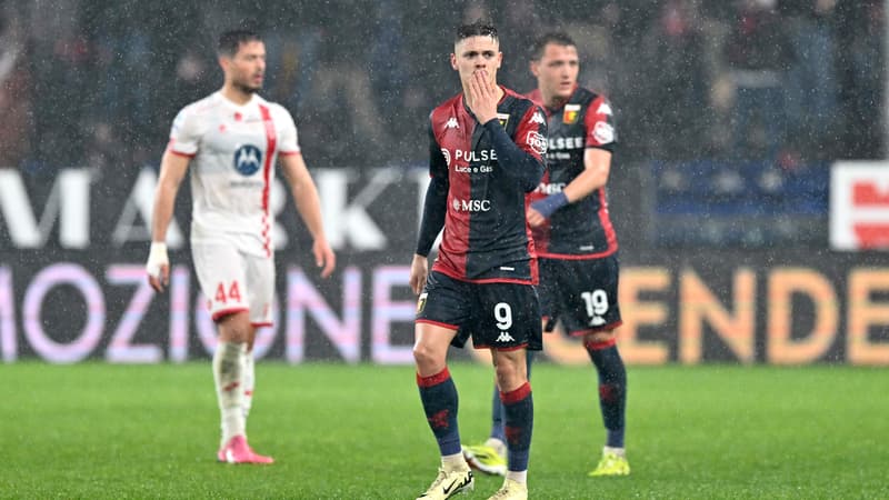 Serie A: prêté par l’OM, Vitinha inscrit son premier but avec le Genoa