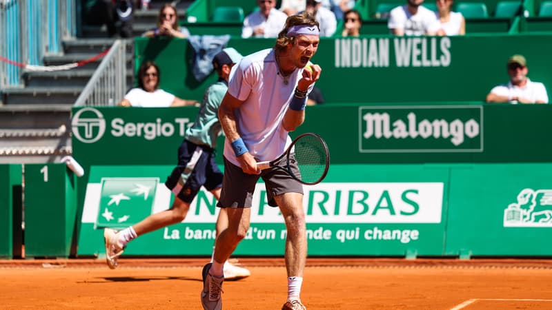 Monte-Carlo : tenant du titre, Andrey Rublev sorti dès son entrée en lice