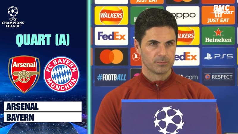 Arsenal-Bayern Munich : “Ils ont la capacité à performer dans les grands moments” admet Arteta