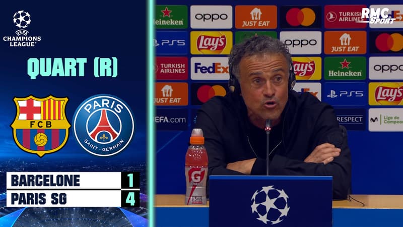 Barcelone 1-4 PSG : “Mbappé a été le leader indiscutable” félicite Luis Enrique