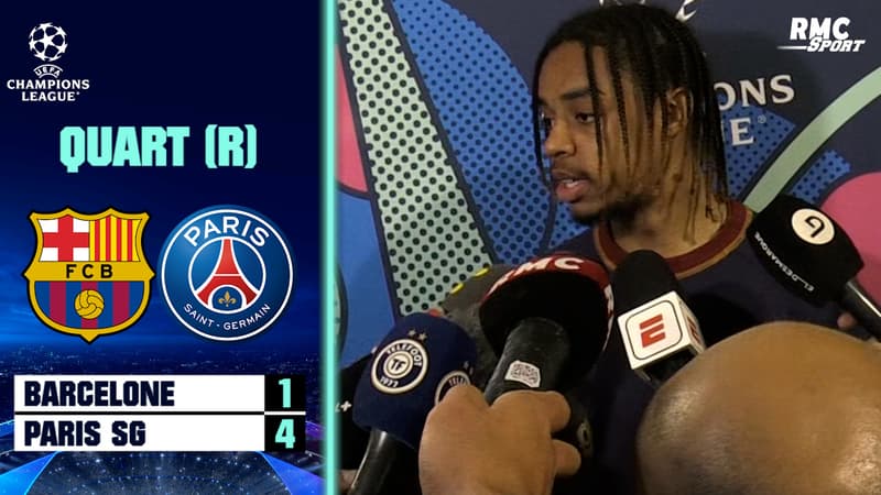 Barcelone 1-4 PSG : “On est inarrêtables” sourit Barcola