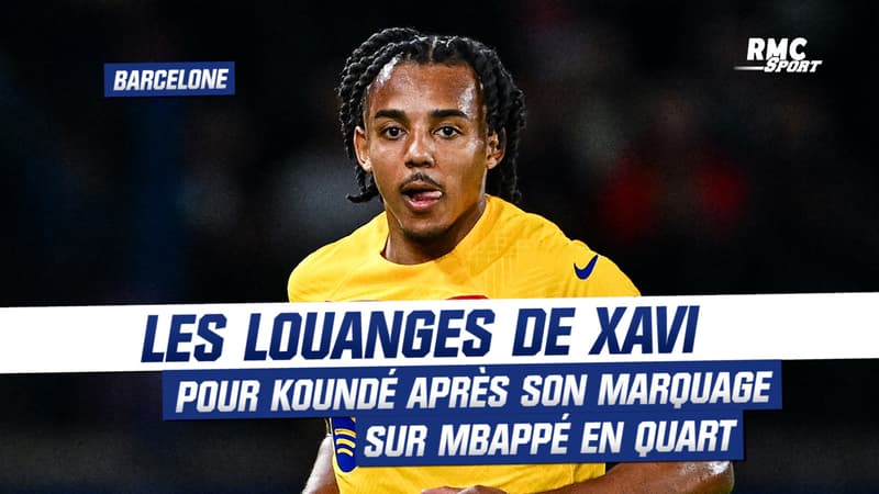 Barcelone : “Il aime défendre, il aime s’améliorer, c’est un leader”, les louanges de Xavi pour Koundé