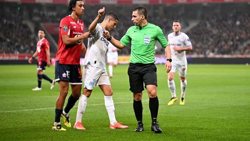 Lille-OM: “Depuis 2016 c’est comme ça”, dans les coulisses des discussions entre l’arbitre et les joueurs