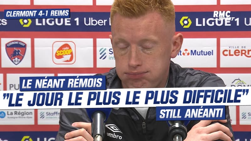 Clermont 4-1 Reims: “Le jour le plus difficile de ma carrière” Still accablé
