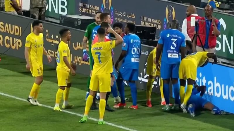 Arabie saoudite: l’énorme craquage de Cristiano Ronaldo, expulsé et proche de s’en prendre à l’arbitre