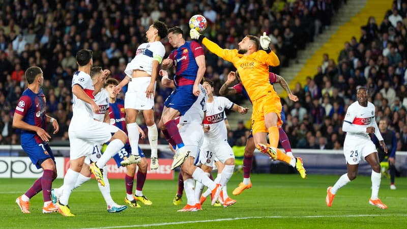 Barça-PSG: “Le seul gardien qui va moins haut quand il saute”, Donnarumma a semblé encore fébrile à Montjuïc