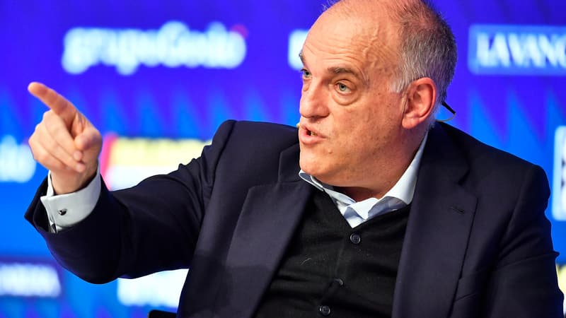 La surprenante comparaison de Javier Tebas pour dénoncer le piratage des matchs de football