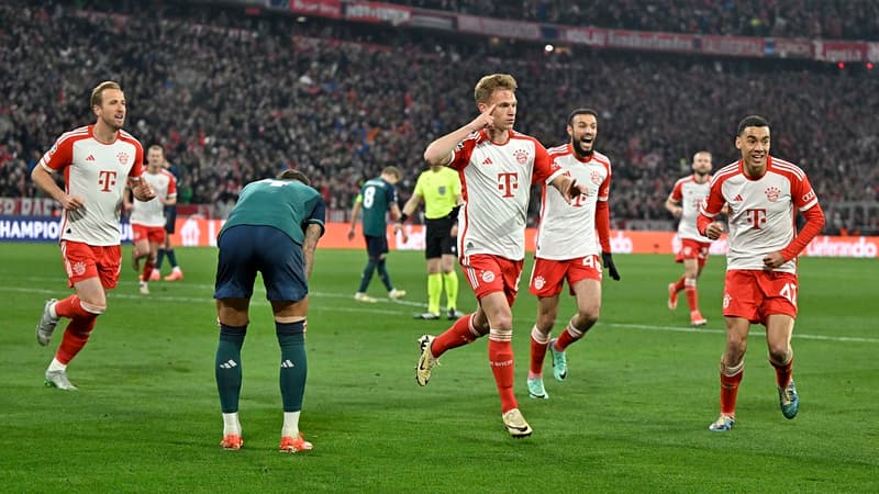 Bayern-Arsenal: Kimmich brise le rêve d’Arsenal et envoie Munich en demies