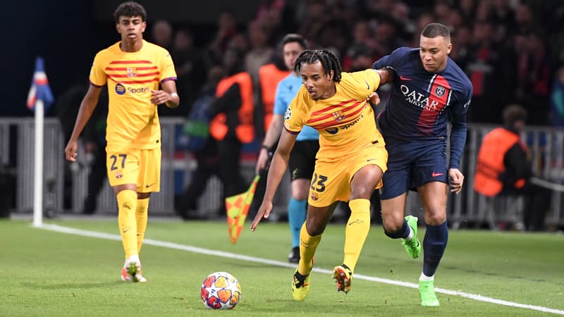 PSG-Barça: comment Koundé et la défense catalane ont éteint Mbappé