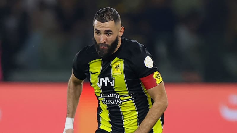 Arabie saoudite: Benzema enfin buteur, après quatre mois de disette
