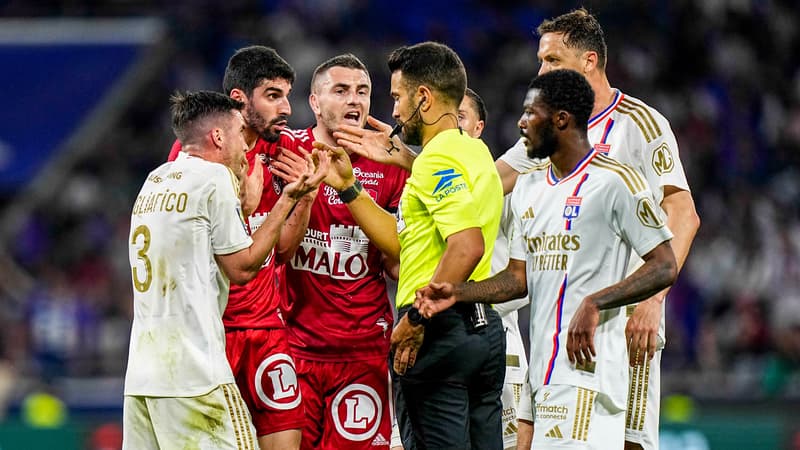 OL-Brest: un match de suspension pour Lees-Melou, dont le carton rouge n’est pas annulé