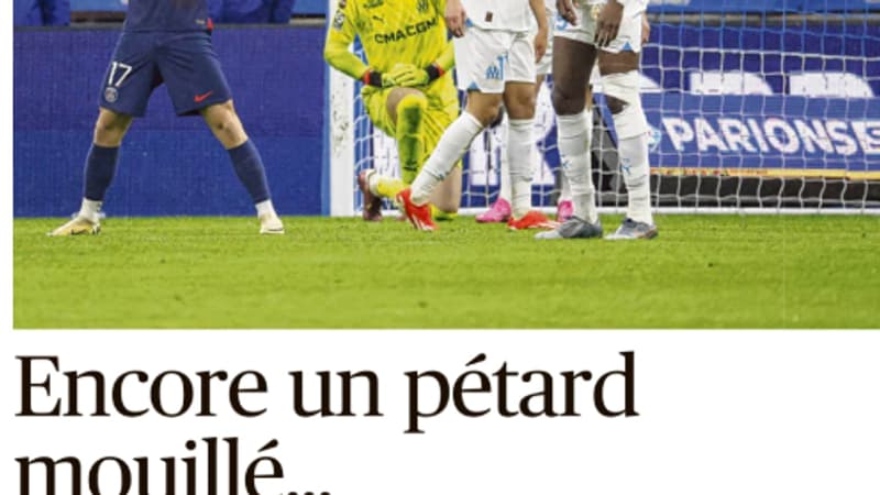OM-PSG: “même réduit à 10…”, la presse marseillaise fataliste après la nouvelle victoire parisienne