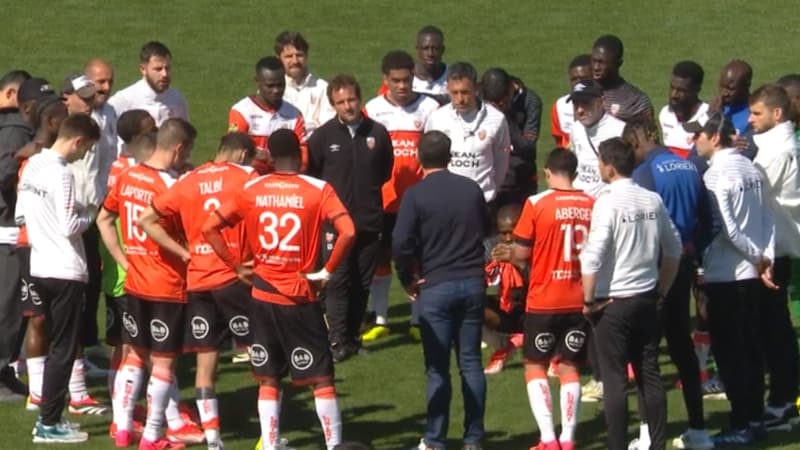 “Le Bris démission”, “dégagez”: c’était tendu entre les joueurs de Lorient et leurs supporteurs, le capitaine en larmes