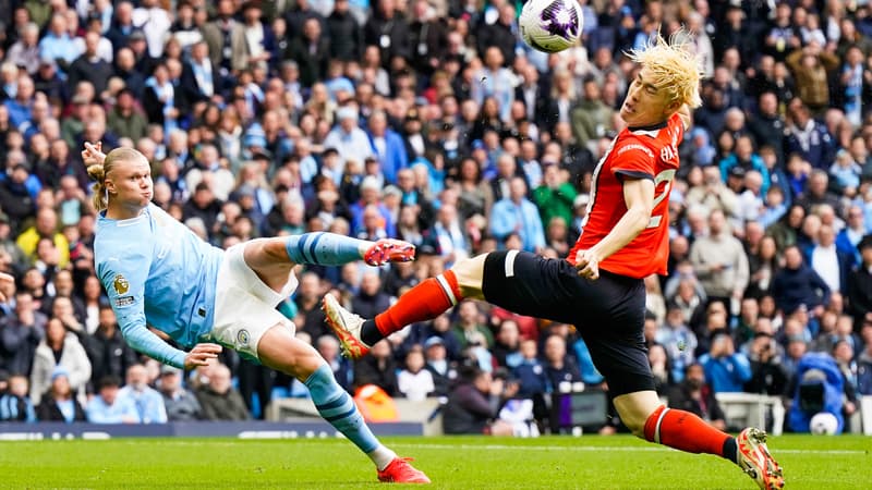 Premier League: le but gag de Manchester City face à Luton sur une frappe d’Haaland