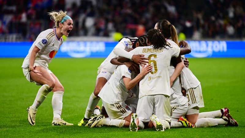 Ligue des champions féminine: les Lyonnaises totalement renversantes en demi-finale aller de Ligue des champions