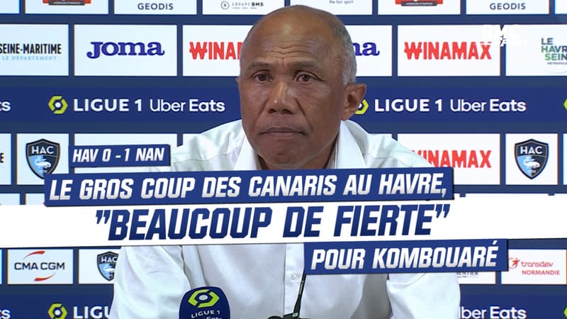 Le Havre 0-1 Nantes : “Beaucoup de fierté” pour Kombouaré, heureux de l’endurance mentale des Canaris