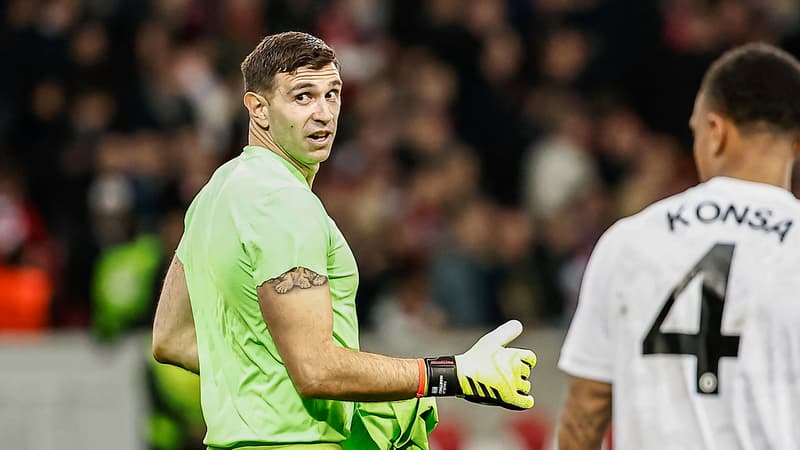 Lille-Aston Villa: les compliments d’Emiliano Martinez pour la France après les sifflets du public lillois