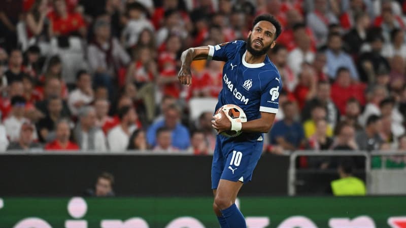 OM-Benfica: Gasset veut “brouiller les pistes” avec Aubameyang, “irremplaçable” devant le but